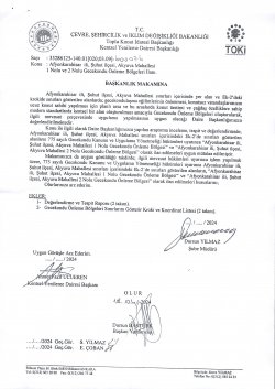 AFYONKARAHİSAR İLİ, ŞUHUT İLÇESİ, AKYUVA MAHALLESİ 1 NOLU GECEKONDU ÖNLEME BÖLGESİ İMAR PLANI