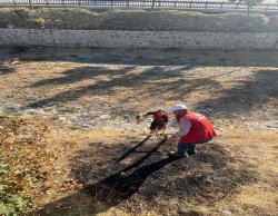 İTFAİYE EKİPLERİMİZDEN YOĞUN MESAİ: YANGIN SÖNDÜRÜLDÜ, CAN DOSTLAR KURTARILDI