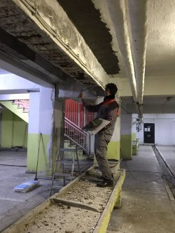 ESKİ YOĞURT PAZARIMIZIN TADİLATI HIZLA DEVAM EDİYOR 