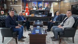 TÜRK TELEKOM İL MÜDÜRÜ ULUDOĞAN’DAN BAŞKAN ÖZAŞKIN’A ZİYARET