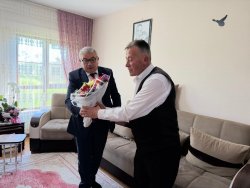 BAŞKAN ÖZAŞKIN’DAN ŞEHİT AİLESİNE ANLAMLI ZİYARET
