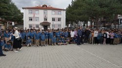 OKUL BAHÇESİNDE YANGIN SENARYOSU CANLANDIRILDI