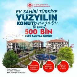 ŞUHUT’A 150 ADET SOSYAL KONUT MÜJDESİ 