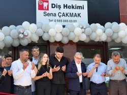 BAŞKAN ÖZAŞKIN DİŞ KLİNİĞİ AÇILIŞI YAPTI