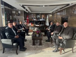 KONYA BÖLGE İDARE MAHKEMESİ BAŞKANI KOÇAK’TAN BAŞKAN ÖZAŞKIN’A ZİYARET