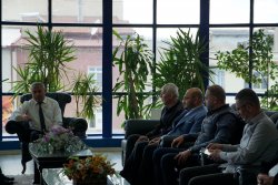 AK PARTİ HEYETİNDEN BAŞKAN ÖZAŞKINA HAYIRLI OLSUN ZİYARETİ