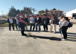 ŞUHUT MYO ÖĞRENCİLERİNE UYGULAMALI YANGIN EĞİTİMİ