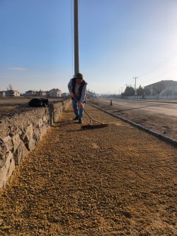 BELEDİYE EKİPLERİMİZDEN YOĞUN MESAİ