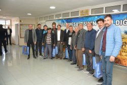 İlçemiz merkezinde hizmet veren değerli muhtarlarımızla bir araya geldik.