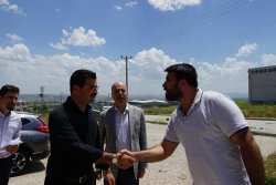 Başkan Bozkurt Şuhut Organize Sanayi Bölgesini Ziyaret Etti.