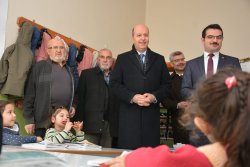 İlçe Kaymakamımız Harun Reşit Han ve İlçe Müftümüz Fatih Aytekin İle Birlikte Yalı Mahallesinde Bulunan Kur'an-ı Kerim Kursunu Ziyaret Ettik.