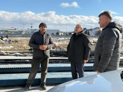 BAŞKAN ÖZAŞKIN’DAN SANAYİ ESNAFINA ZİYARET