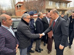 BAŞKAN ÖZAŞKIN POLİS MEMURU MUSTAFA YILDIRIM’IN CENAZE TÖRENİNE KATILDI