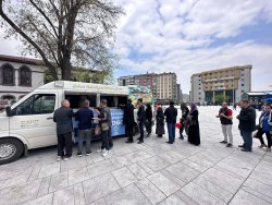 Yerli ve Milli Aracımız Afyon'da Şuhut Keşkeği ile karşılandı