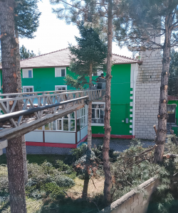 BADEMLİK CAMİİ BAHÇESİNDE BAKIM VE DÜZENLEME ÇALIŞMASI