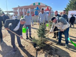 11 KASIM MİLLİ AĞAÇLANDIRMA GÜNÜ’NDE FİDANLAR TOPRAKLA BULUŞTU