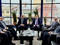 AFYON KOCATEPE ÜNİVERSİTESİ’NDEN ŞUHUT BELEDİYESİ’NE ZİYARET