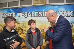 Badminton Turnuvasında Dereceye Giren Öğrencilerimizi Ağırladık.