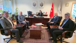 BAŞKAN ÖZAŞKIN’DAN İLLER BANKASI BÖLGE MÜDÜRLÜĞÜ’NE ZİYARET