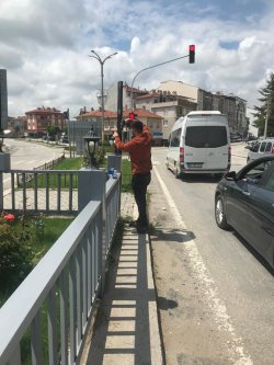 İlçemizde Aydınlatma Lambalarının Bakımları Gerçeleştiriliyor.