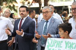 Başkan Özaşkın Doğu Türkistan ve Gazze İçin Düzenlenen Etkinliğe Katıldı