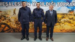 İL JANDARMA KOMUTANI ALBAY MURAT KAYA’DAN BAŞKAN ÖZAŞKIN’A ZİYARET