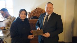 ŞUHUT’TA TERAVİH COŞKUSU HEDİYELERLE TAÇLANDI