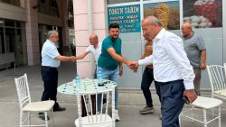 BAŞKAN ÖZAŞKIN ESNAF ZİYARETLERİNE DEVAM EDİYOR