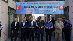 BAŞKAN ÖZAŞKIN, BİLİM ŞENLİĞİ’NİN AÇILIŞINA KATILDI