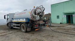 İÇME SUYU DEPOLARINDA KAPSAMLI TEMİZLİK ÇALIŞMASI YAPILDI