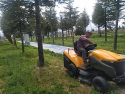 İlkbaharın gelişiyle birlikte  geniş kapsamlı bakım, onarım ve temizlik çalışmaları devam ediyor