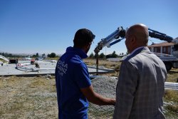 Yarı Olimpik Yüzme Havuzu İnşaatımız Devam Ediyor.