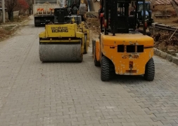 Şuhut Belediyesinden Yoğun Mesai Bozuk Kilit Parke Taşlar Tamir Ediliyor
