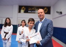 Spor Eğitim Merkezinde Öğrenim Gören Karete Öğrencilerimizin Siyah Kuşak Sınavına Katıldık