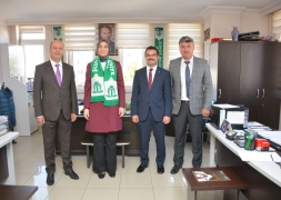 Sayın Valimiz Doç. Dr. Kübra Güran Yiğitbaşı Belediyemizi Ziyareti