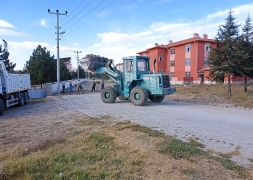 STADYUM YOL GENİŞLETME ÇALIŞMALARI DEVAM EDİYOR