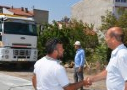 ŞUHUT BELEDİYESİNDEN YOĞUN MESAİ