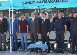 Şuhut'ta İlköğretim Haftası Coşku İle Kutlandı.