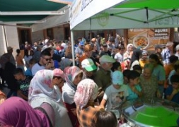 14.Düzenlenen Aşure İkramında 5 Bin Kişilik Aşure Dağıtıldı.