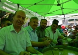 14.Düzenlenen Aşure İkramında 5 Bin Kişilik Aşure Dağıtıldı.