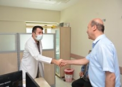 Başkan Bozkurt’tan Sağlık Çalışanlarına Anlamlı Ziyaret