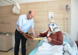 Başkan Bozkurt’tan Sağlık Çalışanlarına Anlamlı Ziyaret