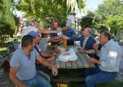 Başkan Bozkurt Saha Çalışmalarını Yerinde İnceledi.