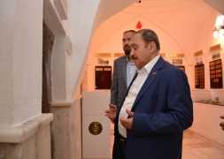 Bakan Eroğlu Şuhutlu Şehit ve Gaziler Hatıra Merkezini Ziyaret Etti.