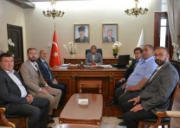 Şuhut Heyetinden Vali Yiğitbaşı’na Hayırlı Olsun Ziyareti.