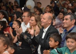 Şuhut Belediyesi Çocuk Festivalinde Çocuklar Doyasıya Eğlendi.