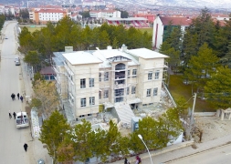 Başkan Bozkurt İlçe emniyet Müdürlüğü İnşaatında İncelemelerde Bulundu