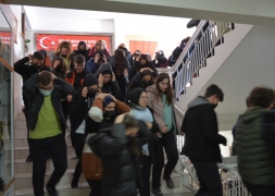 Başkan Bozkurt Deprem Tatbikatına Katıldı