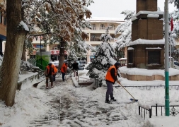 Karla Mücadele Ekibi Sahada