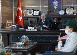 Yeşilay Gönüllüsü Öğrencilerden Başkan Bozkurt'a Ziyaret